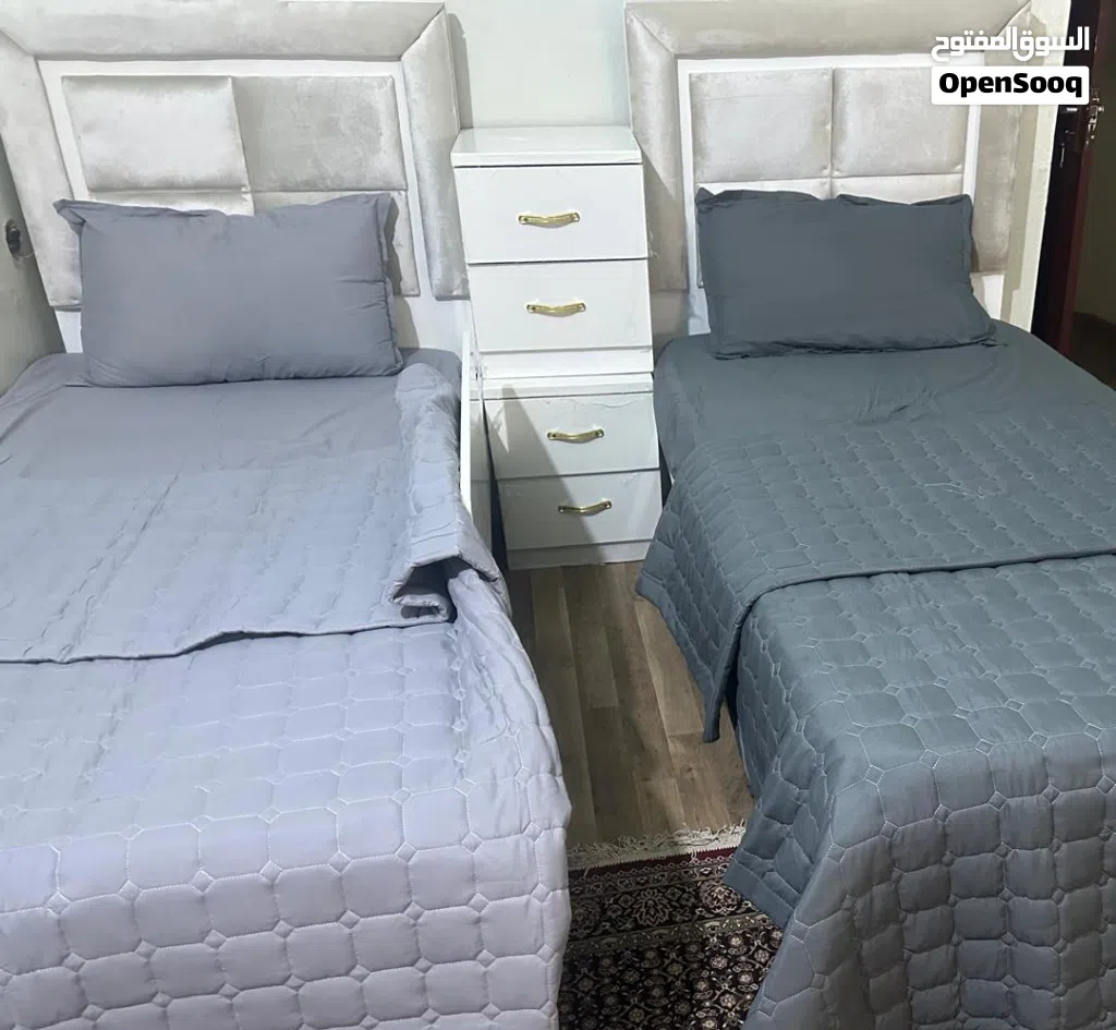 سرير نفر جديد مع ااداج بدون الفرس الصورة من بيت الزبون