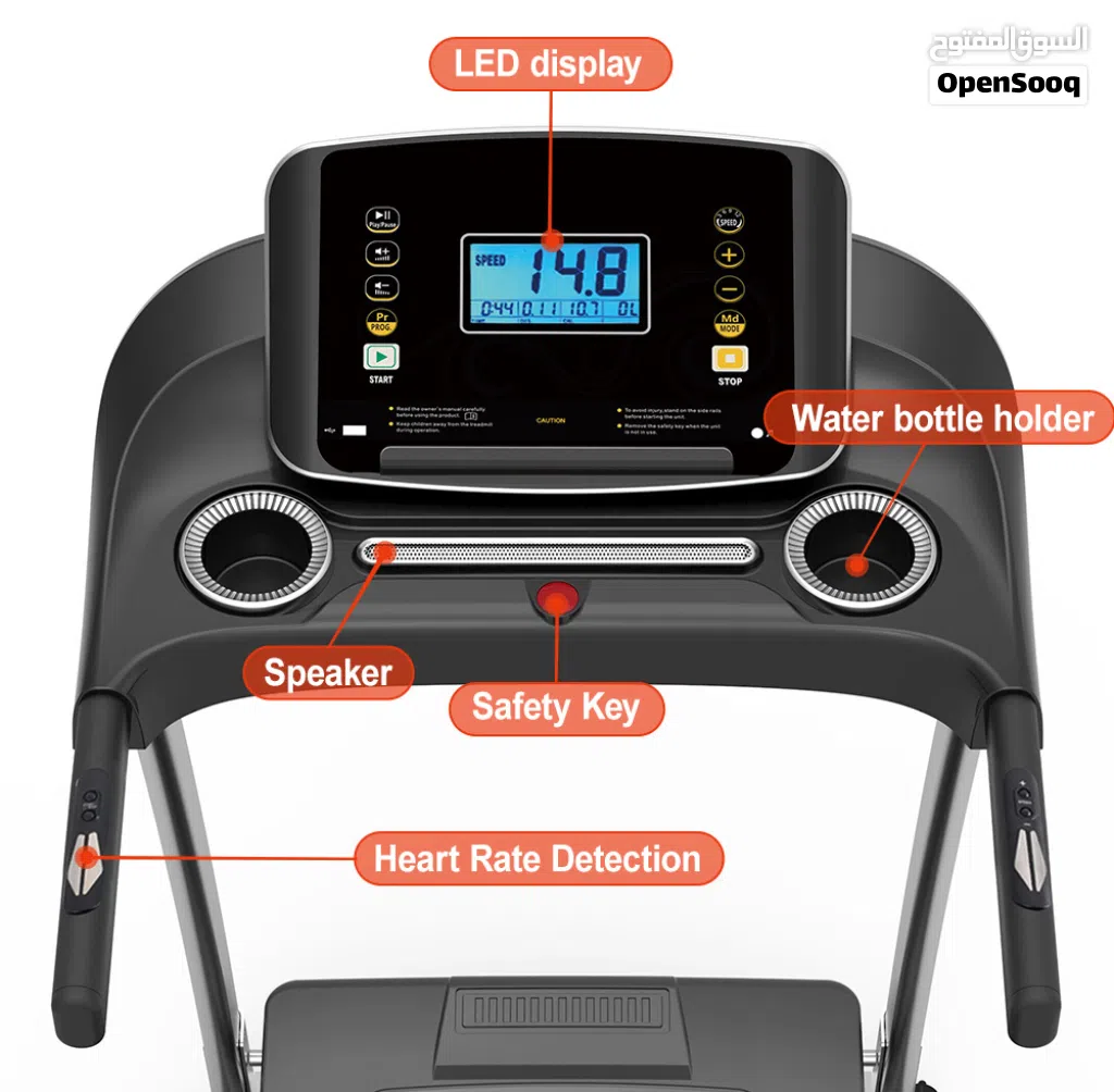 افضل الاجهزه مبيعا w3000 treadmill مماز انحدار كهربائي / مضاد للصدمات / كفالة سنة /متوفر خدمة توصيل