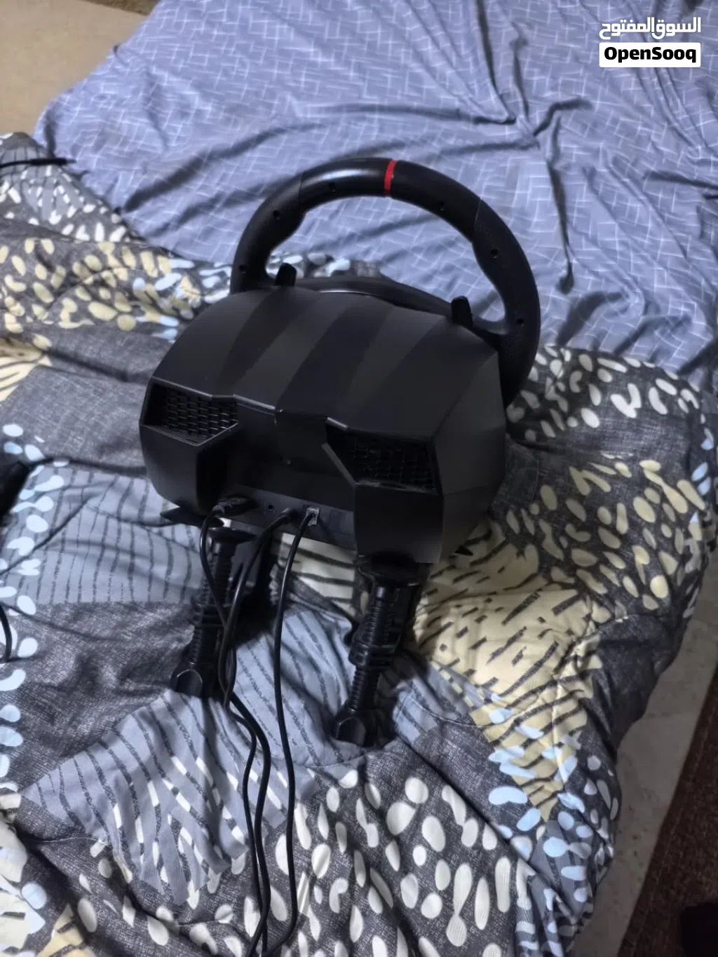 steering wheel pxn v900, مقود العاب بدون جير نظيف و شغال كأنه جديد