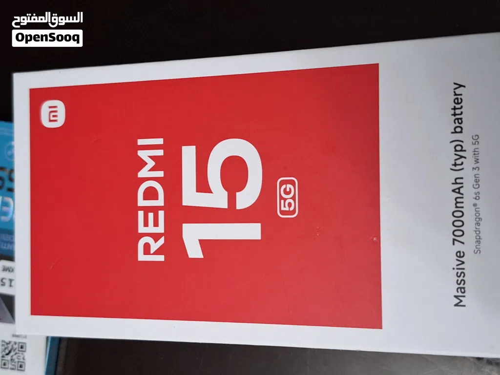موبايل عدد 2 نوع ردمي 15 حديث موديل هالسنة وأحد شبك 5 G __ سعة التخزين 256G __ والثاني ردمي 15 4G جد