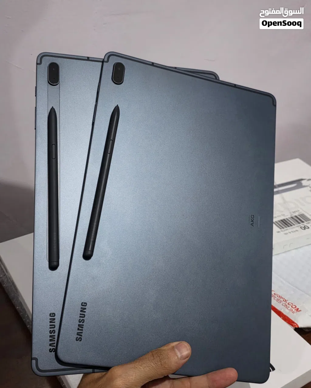 samsung Galaxy tab s7 fe ايبادات نضيف كرت مع الاقلام