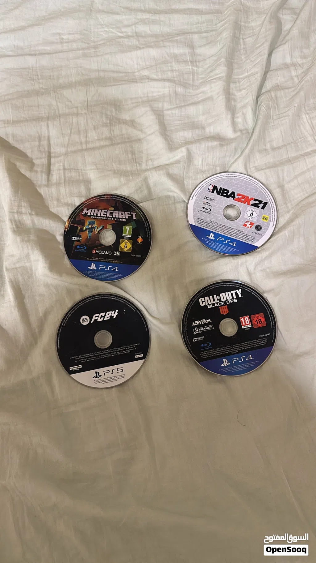 اشرطه العاب ps5//ps4