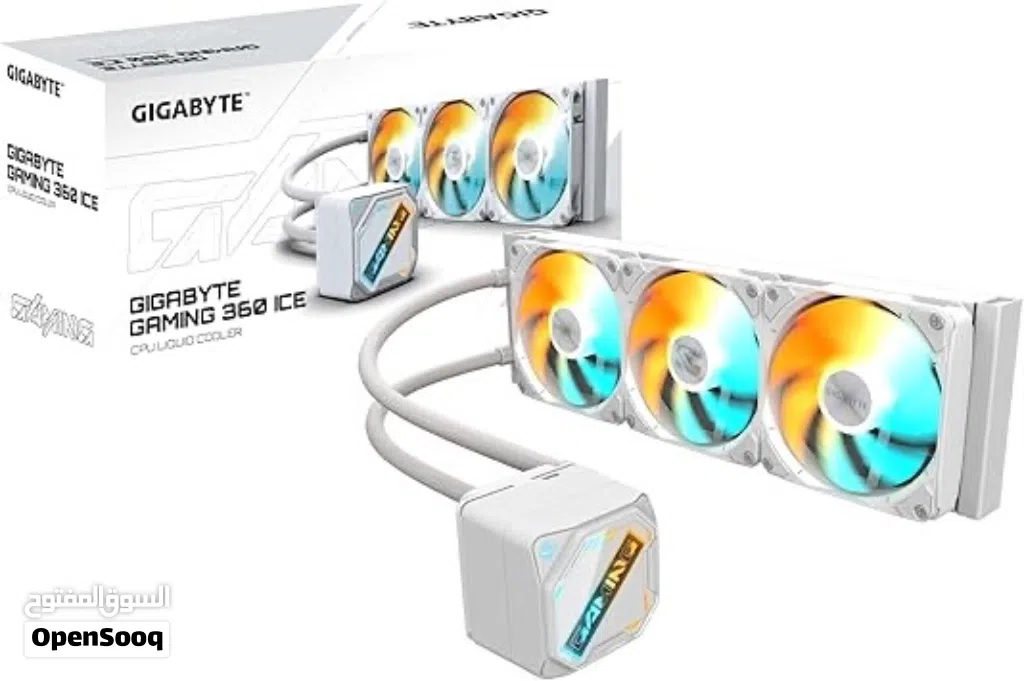 مبرد مائي Gigabyte 360 ice (جديد) غير مستخدم ملم360