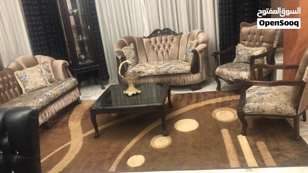 كنب خشب زان نضيف للبيع