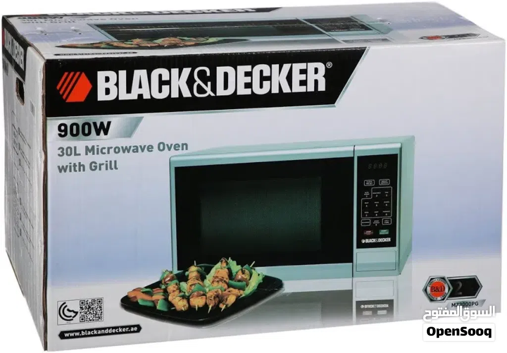 Black and decker microwave new