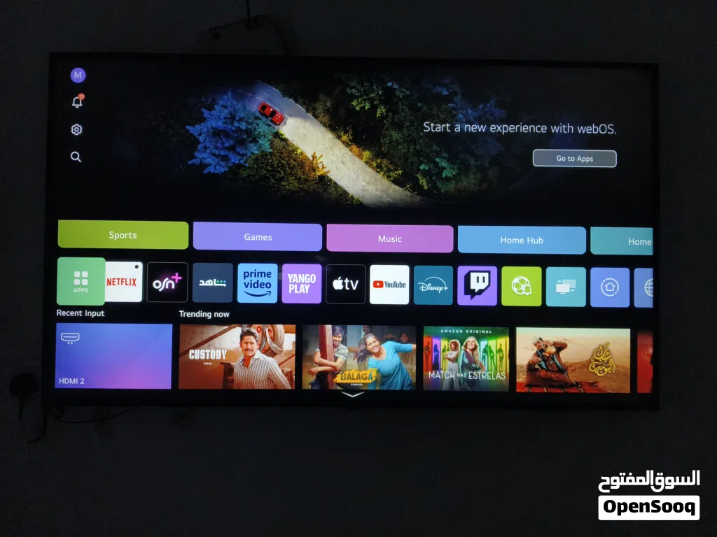 LG 43 inch excellent condition 2025 model