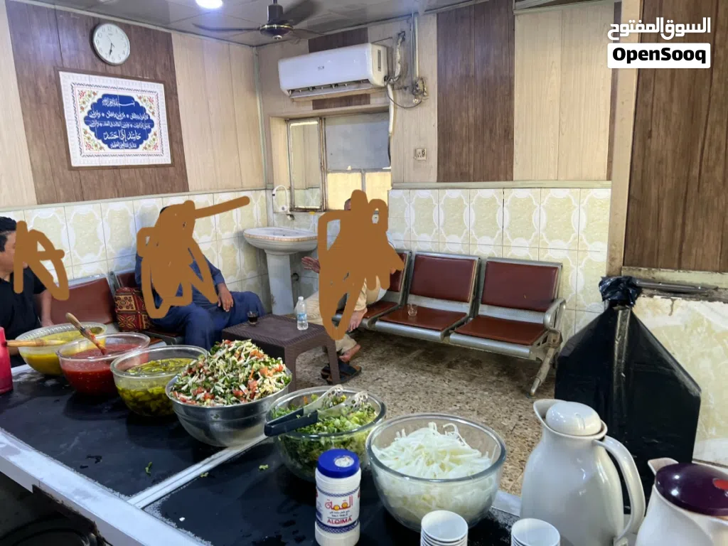 مطعم مجهز بالكامل للايجار