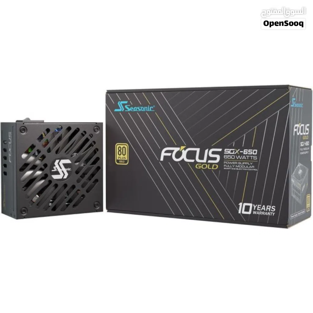 Power Supply - Seasonic Focus 650W 80+ Gold SFX باور سابلاي