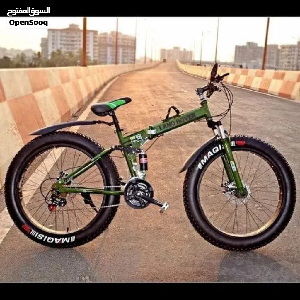 land Rover cycle size 26 clour green