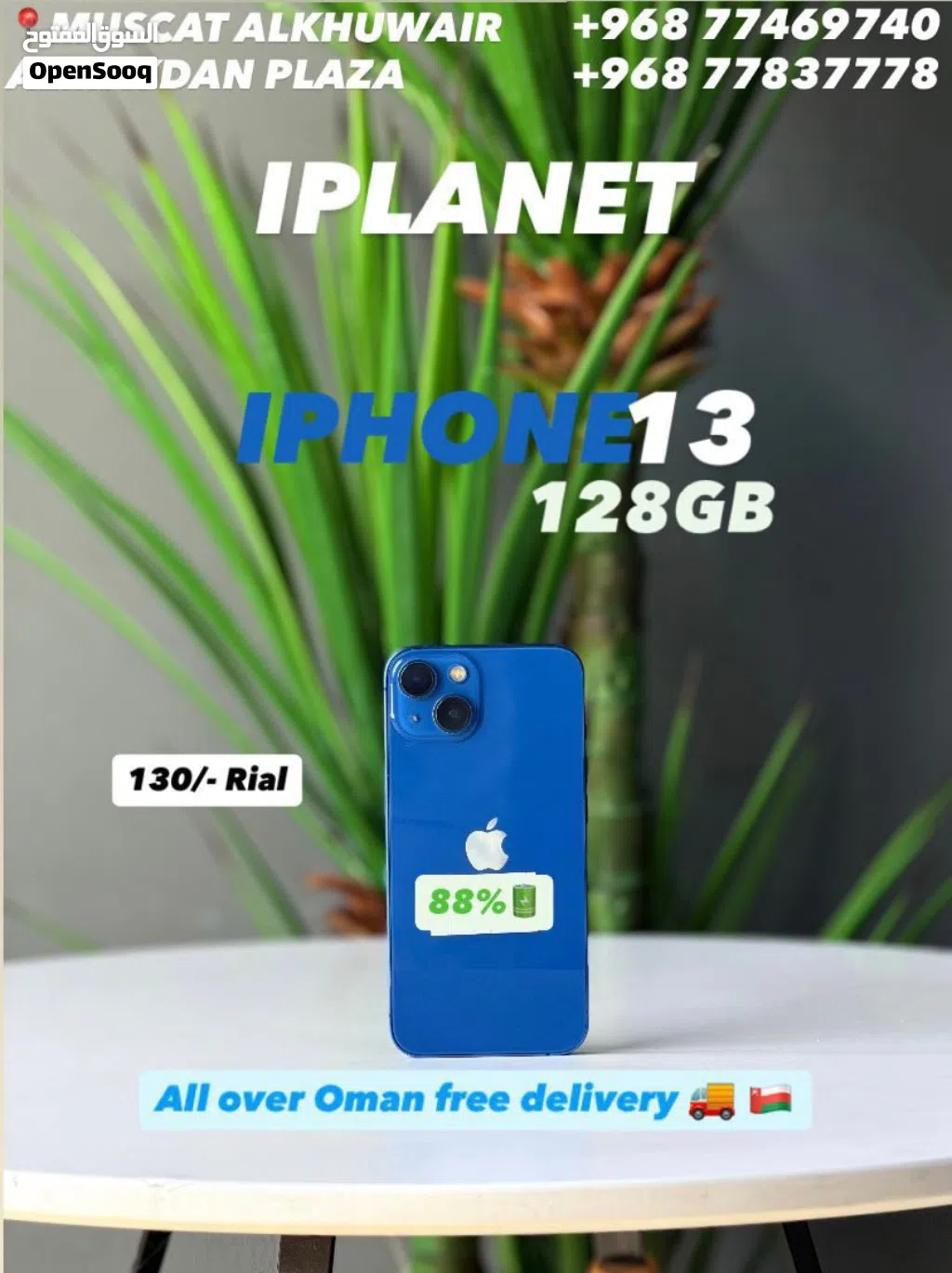 iPhone 13-128 GB Good Battery health - Good working condition