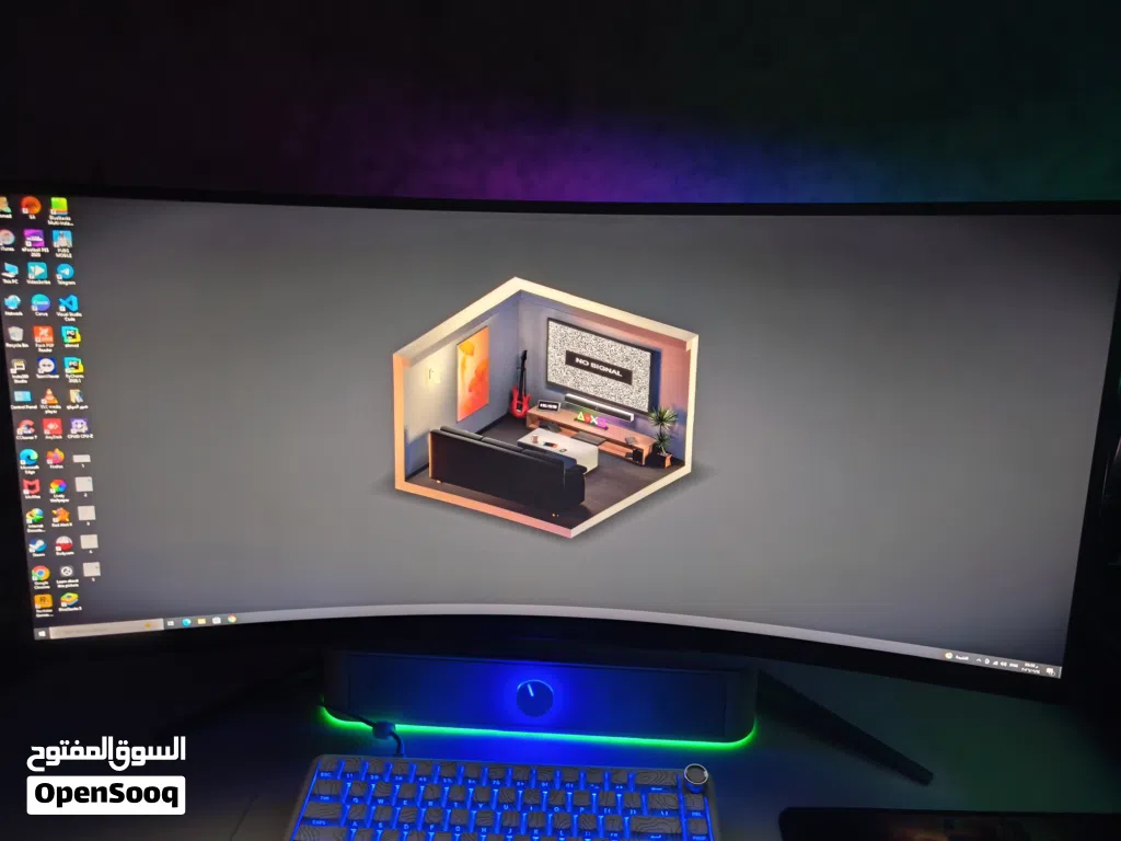 شاشة ألعاب منحنية MSI MAG 345CQR