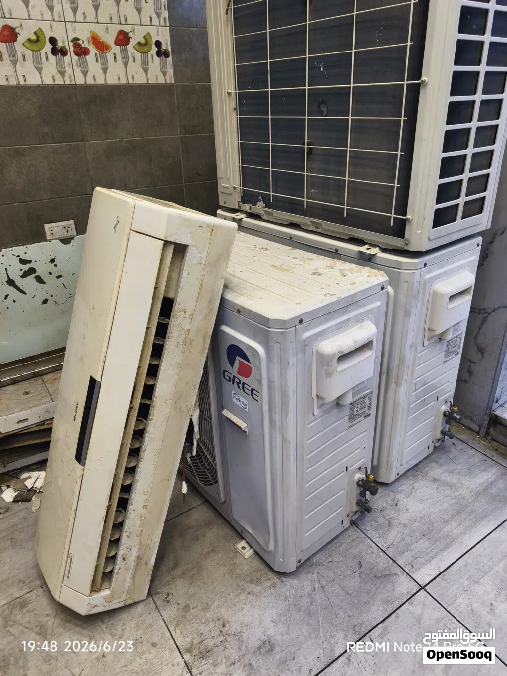 مكيفات Gree عدد 3 حجم 2 طن للبيع