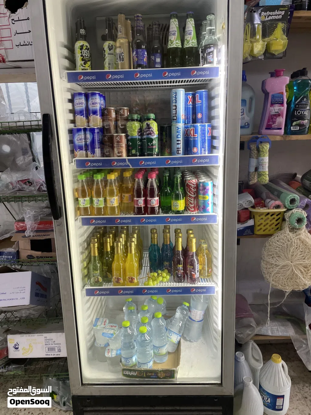 ثلاجة دفة مستعملة