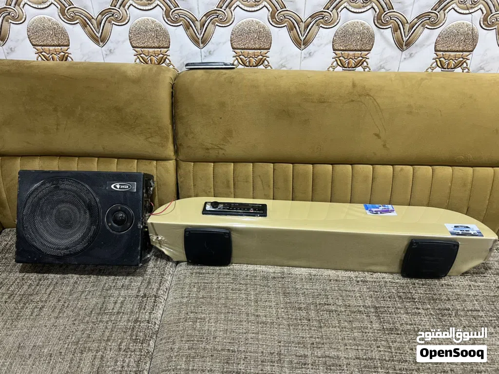 مضخم + مسجل