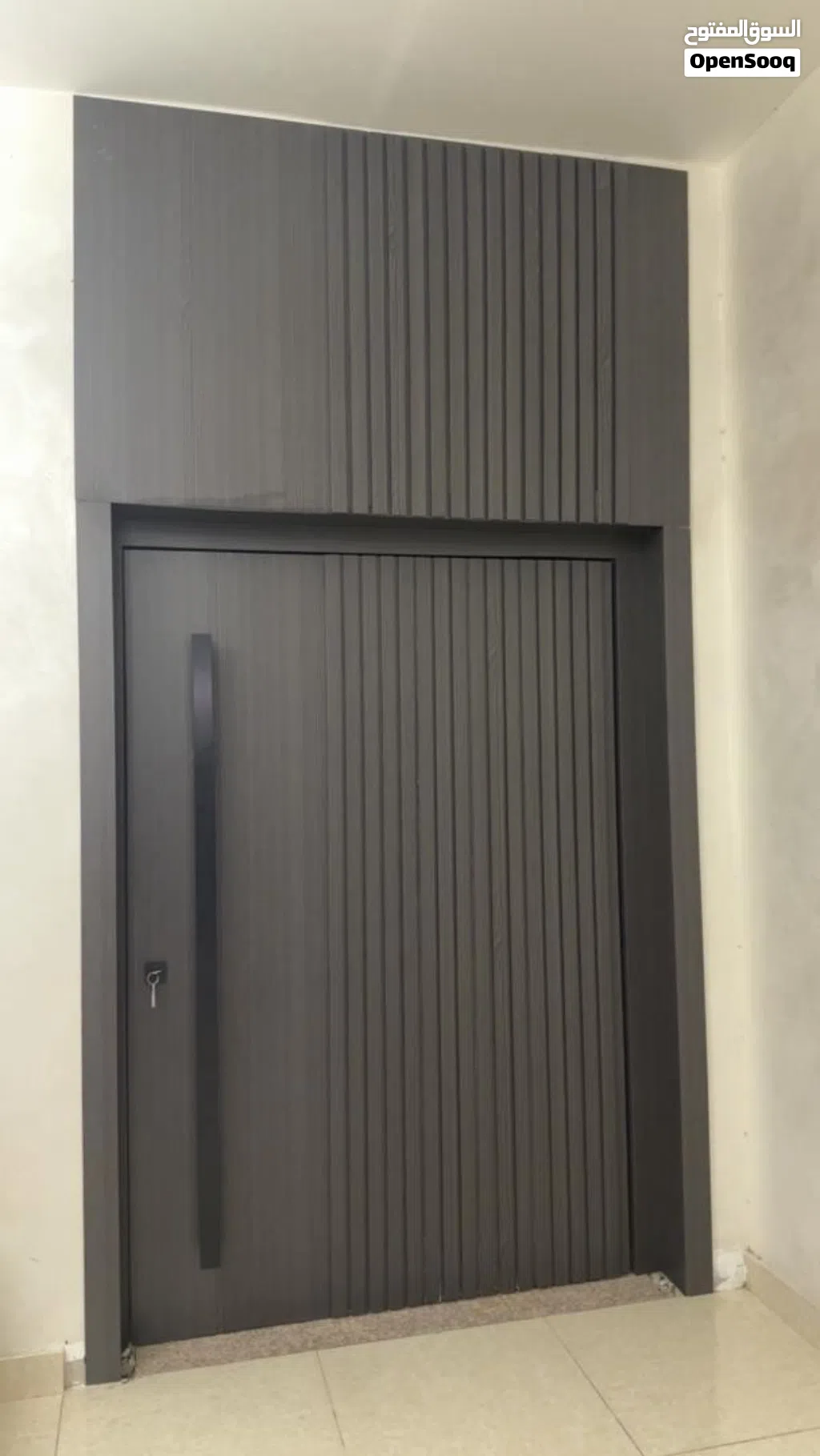 main door..