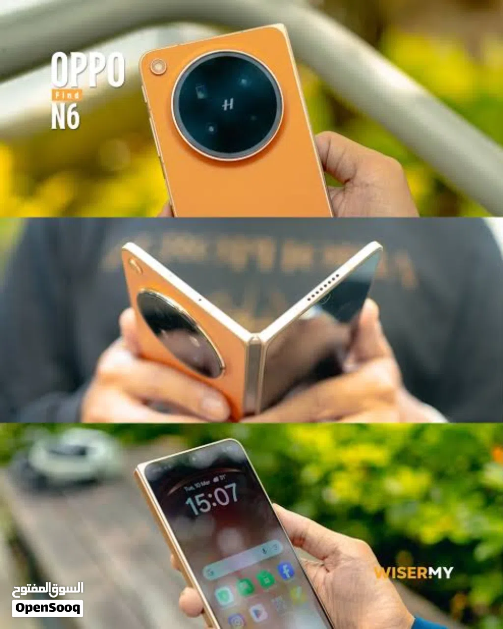 The OPPO Find N6 (released in March 2026) is a major leap forward for foldables,