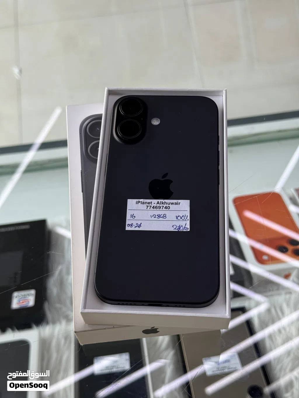 16 128GB 100% 08-27 warranty and very clean and good condition and good performance