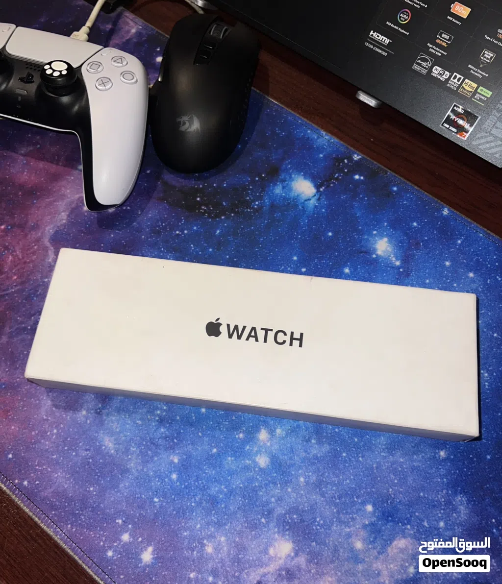 Apple Watch SE 2nd Gen 40mm GPS Starlight - Brand New Open Box (جائزة بنك AAIB)