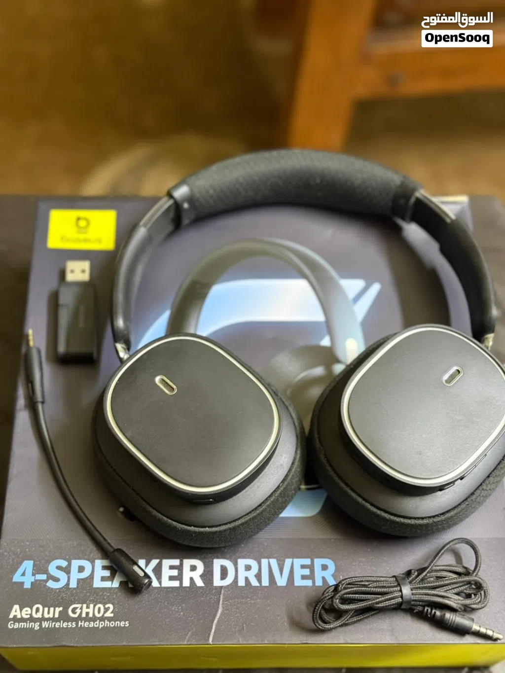 سماعه جيمينج Baseus AeQur GH02 Gaming Wireless Headphone