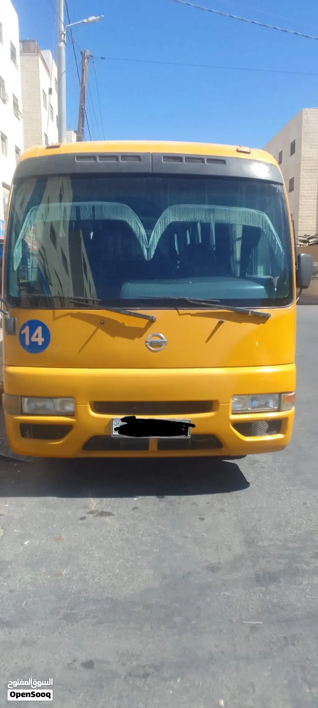 باص نيسان 2005 للبيع