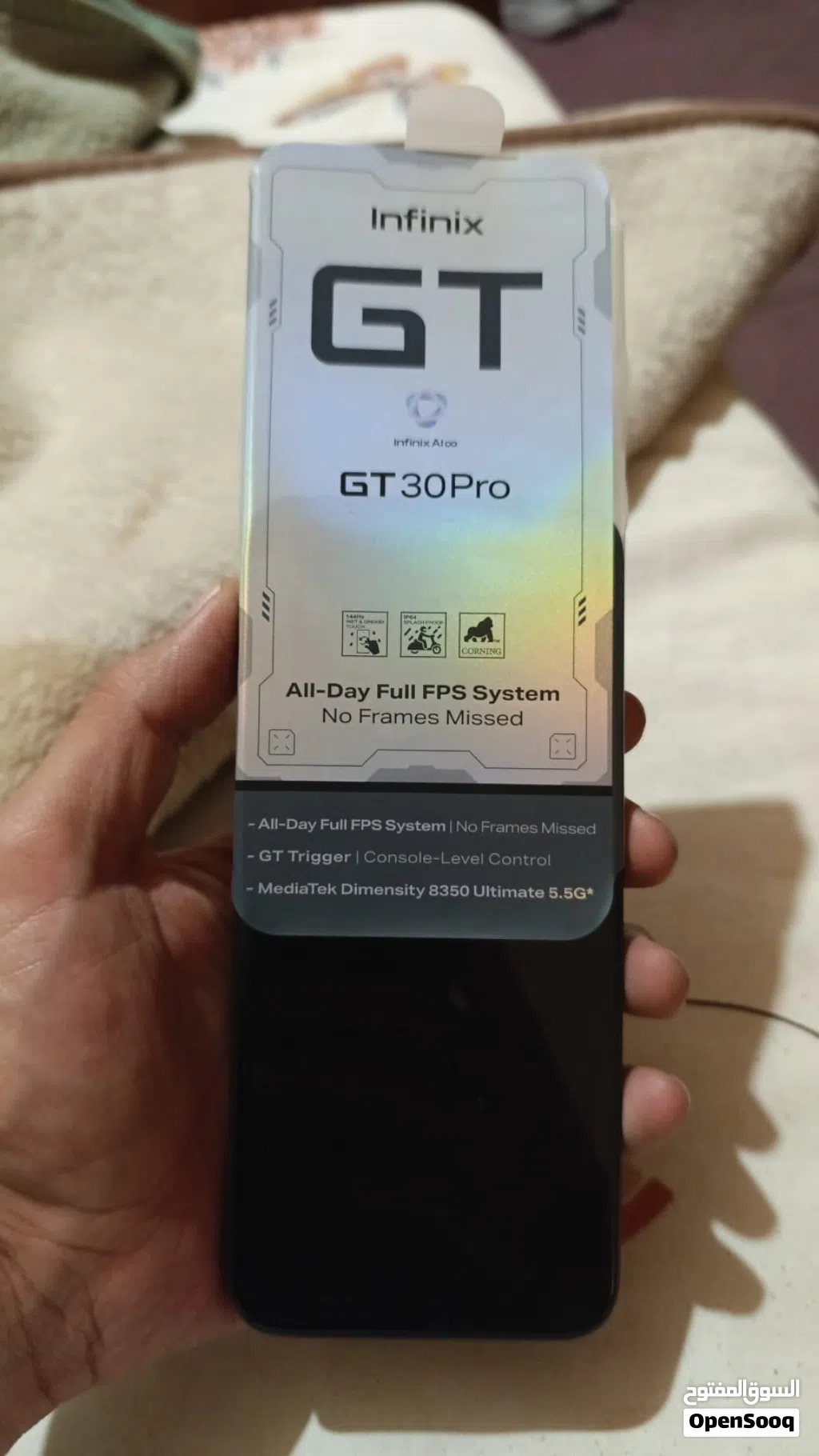 تلفون وكاله للبيع مع كامل اغراضه Gt30 برو