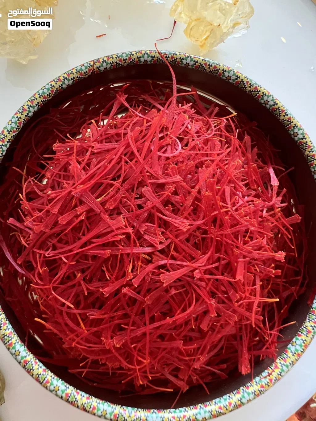 زعفران سوبر نِگين أصلي للتصدير 5 غرام، لون قوي، رائحة فاخرة، نقاء 100٪ – كمية محدودة
