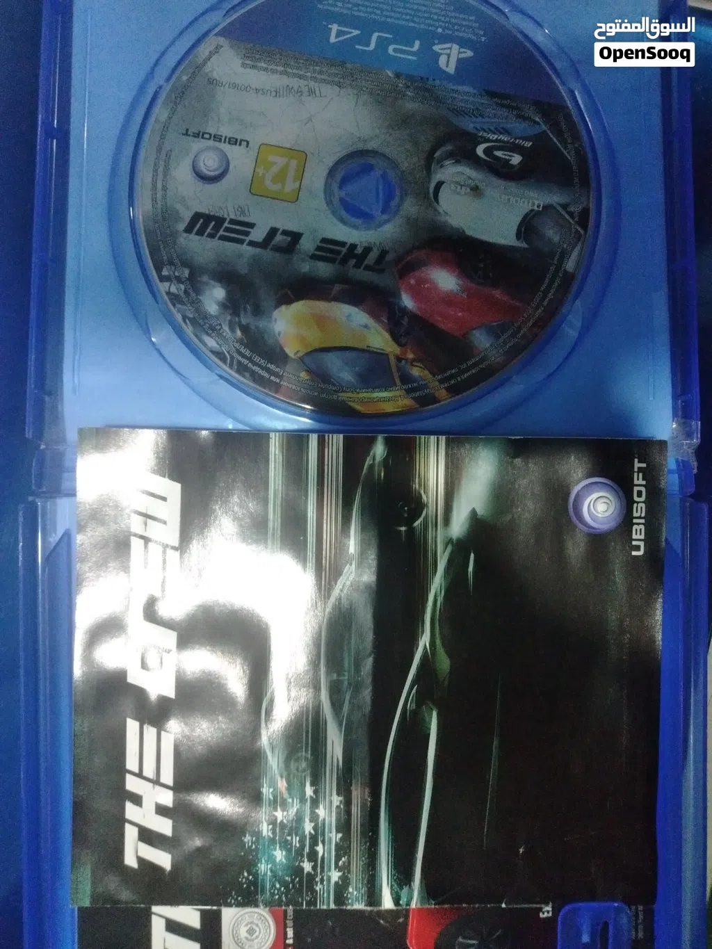 سيدي بلايستيشن لعبه The crew 1 مستعمل بدون اي خدش او مشكله لعبه سيارات كلها مغامرات ومهمات بأمريكا