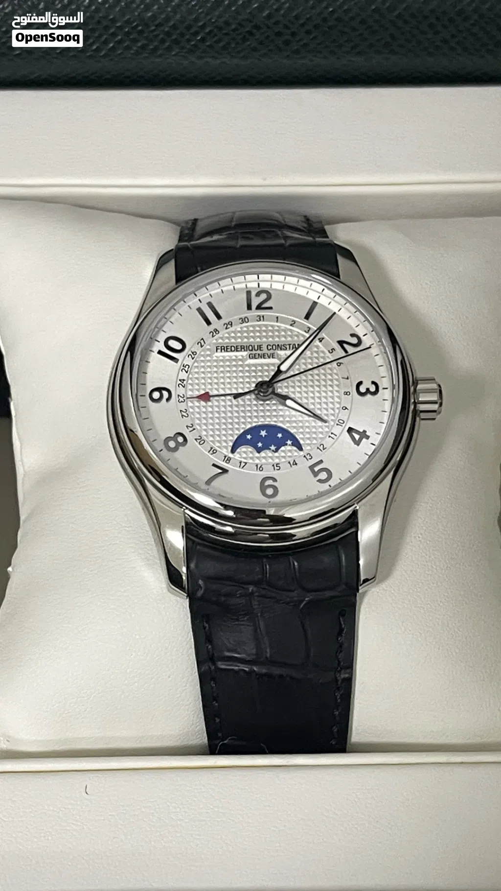 ساعة فريدريك كونستانت - مون فيس - اوتوماتيك - إصدار محدود - Frederique Constant