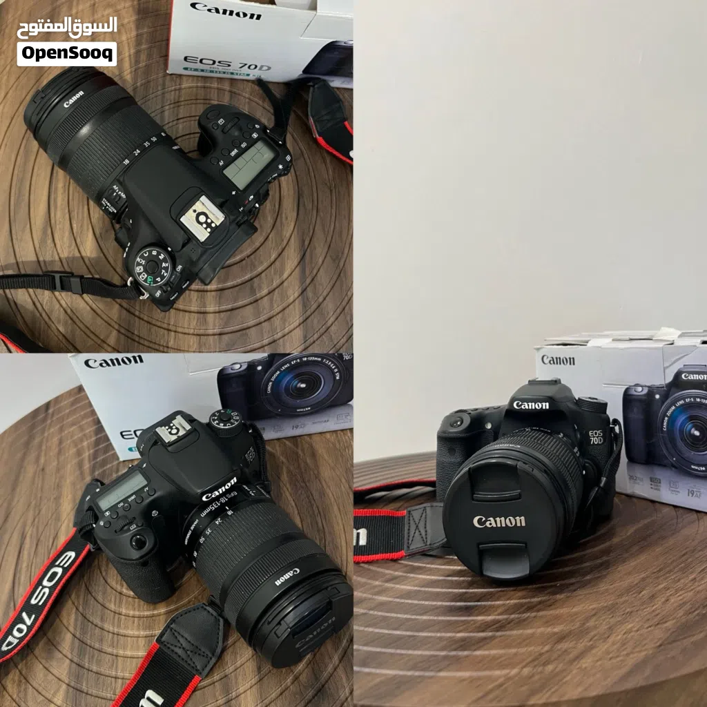 كاميرا Canon EOS 70D كالجديدة