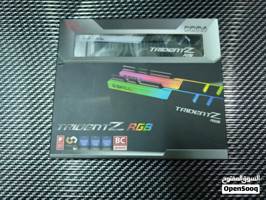 رام G.Skill TridentZ RGB 16GB (8GB x 2) DDR4 – 3200MHz CL16 – جديدة