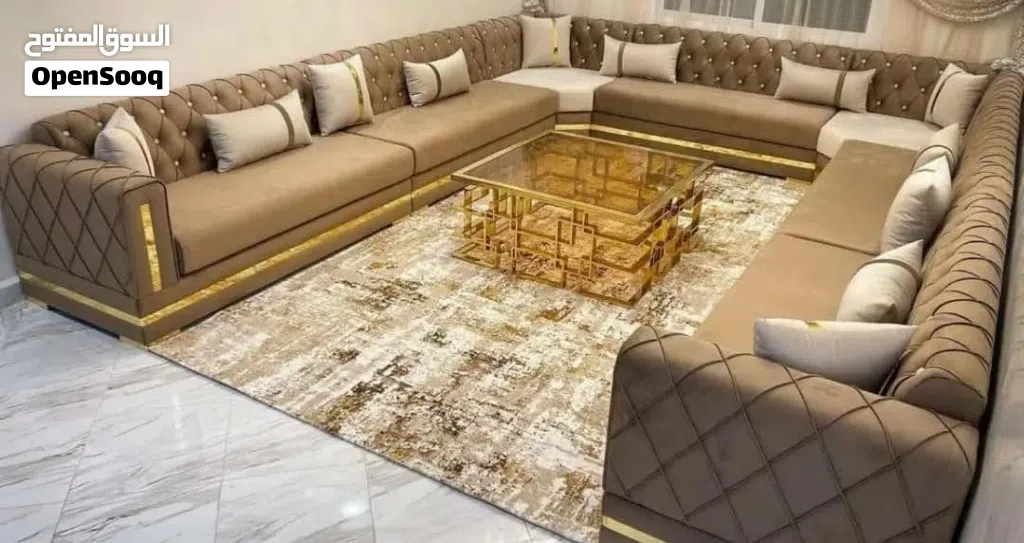مجالس كنب جديد بسعر الجمله المتر