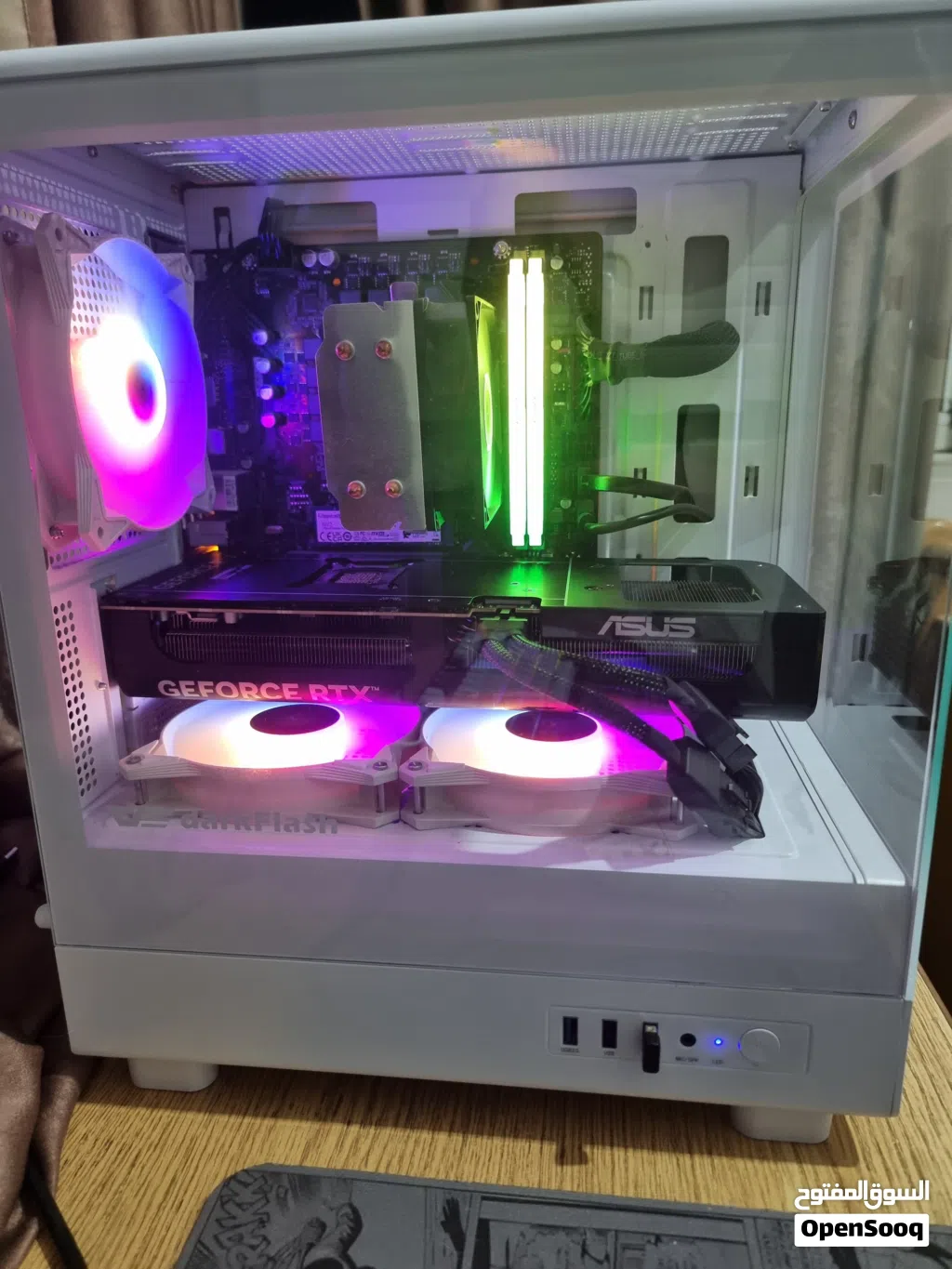 gaming pc, rtx 5070, i5 12400f 16gb ram للبيع مستعمل