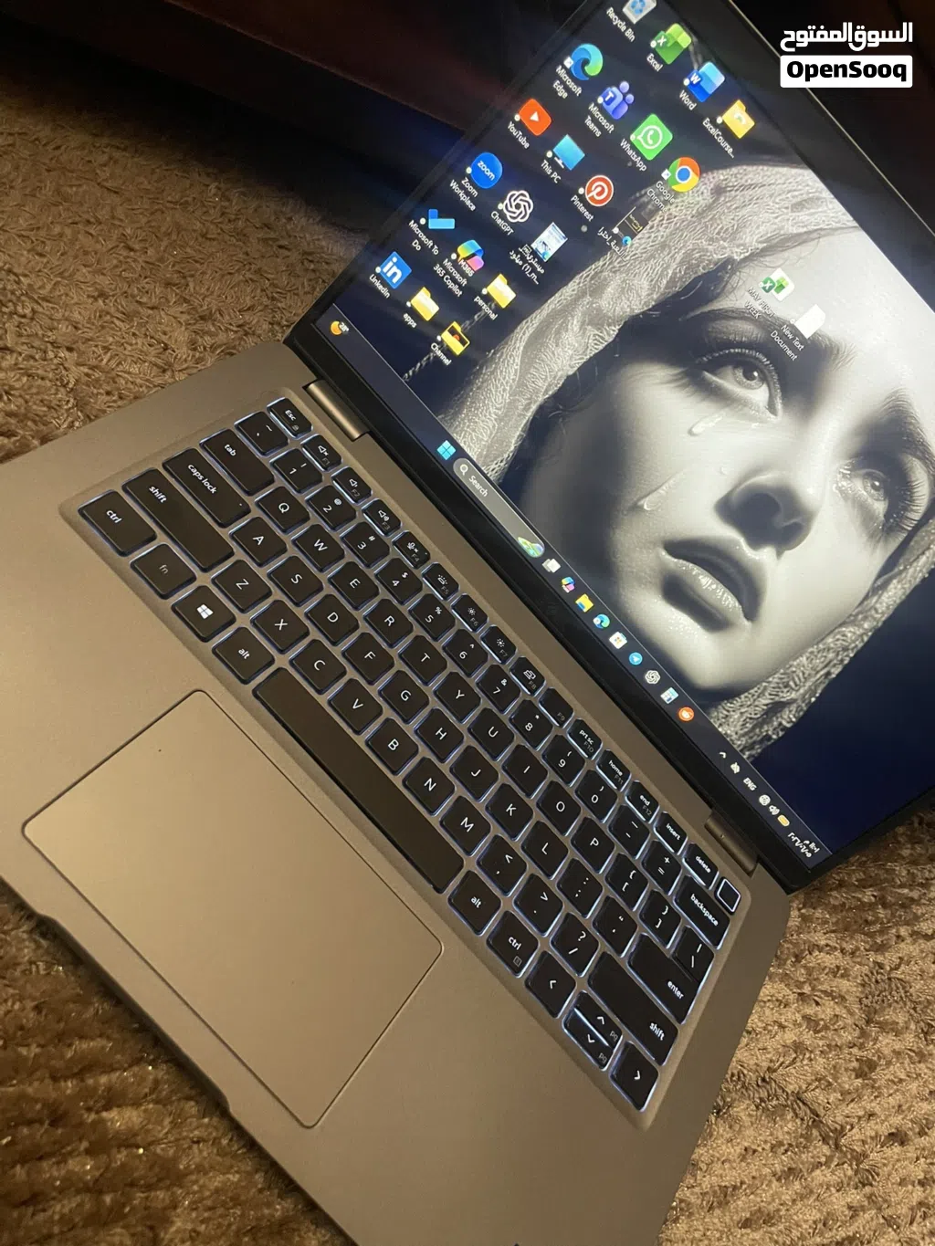 لابتوب جيل 11 core i7مواصفات عالية بسعر نار شبه جديد للبيع المستعجل