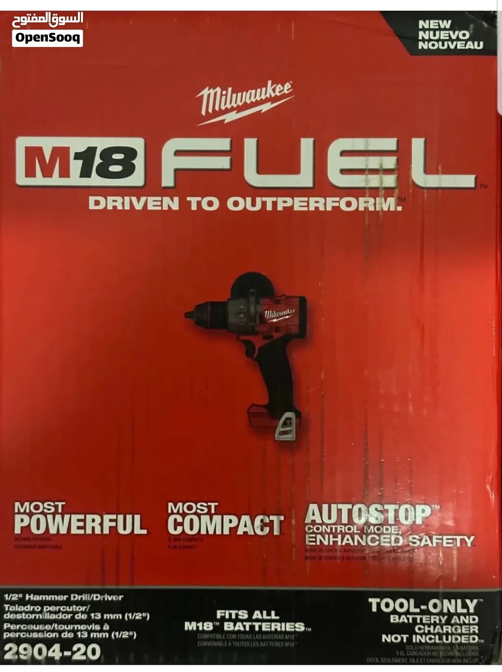 Milwaukee M18 FUEL GEN4 1/2" Hammer Dril and Impact Driver Gen 4