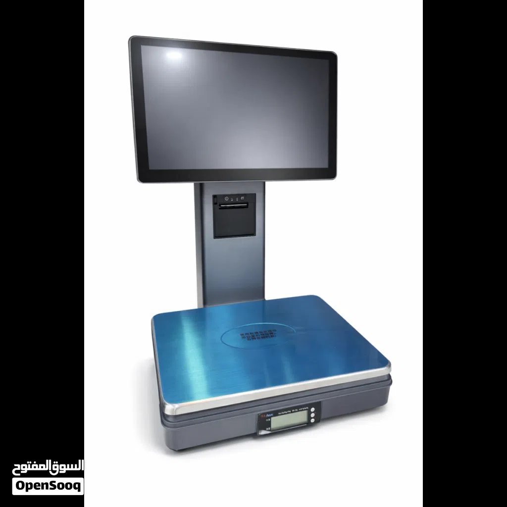جهاز نقاط بيع Point of Sale POS مع ميزان /اختيار مناسب للمحلات /السوبر ماركت والخضراوات