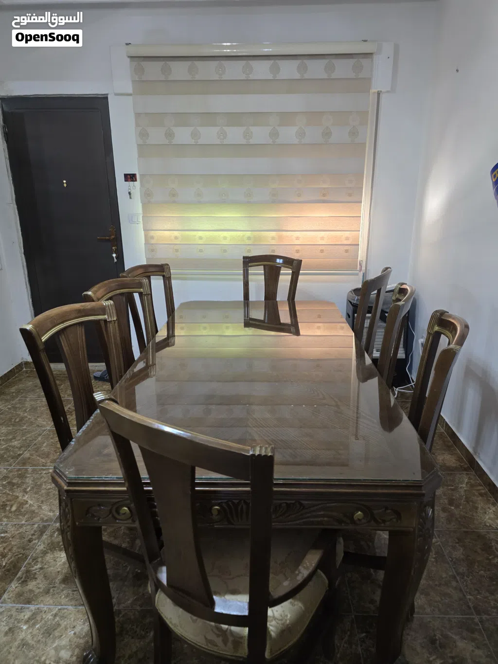 طاولة سفرة 8 كراسي