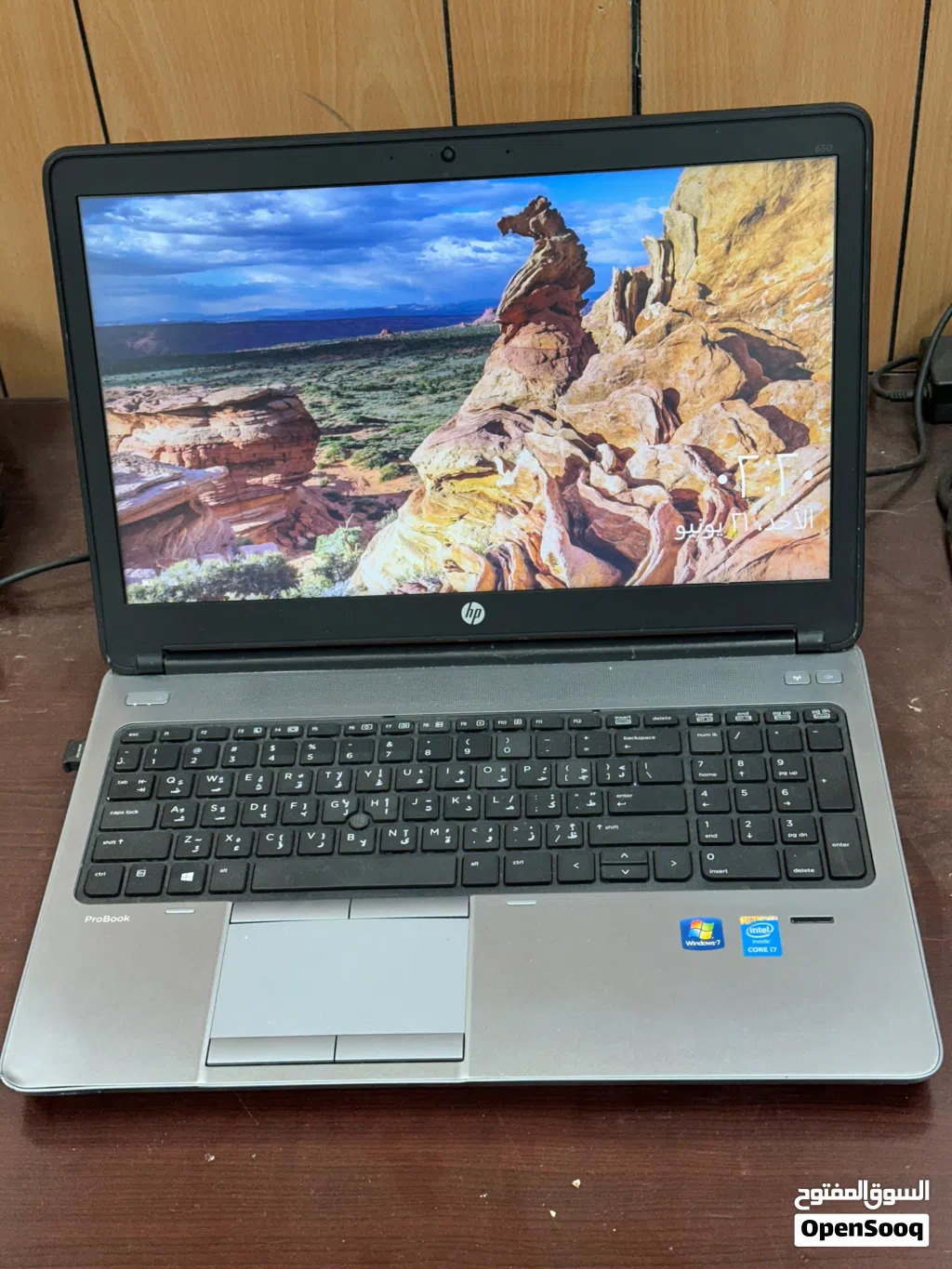 لاب توب hP core i7 بصمه اصبع