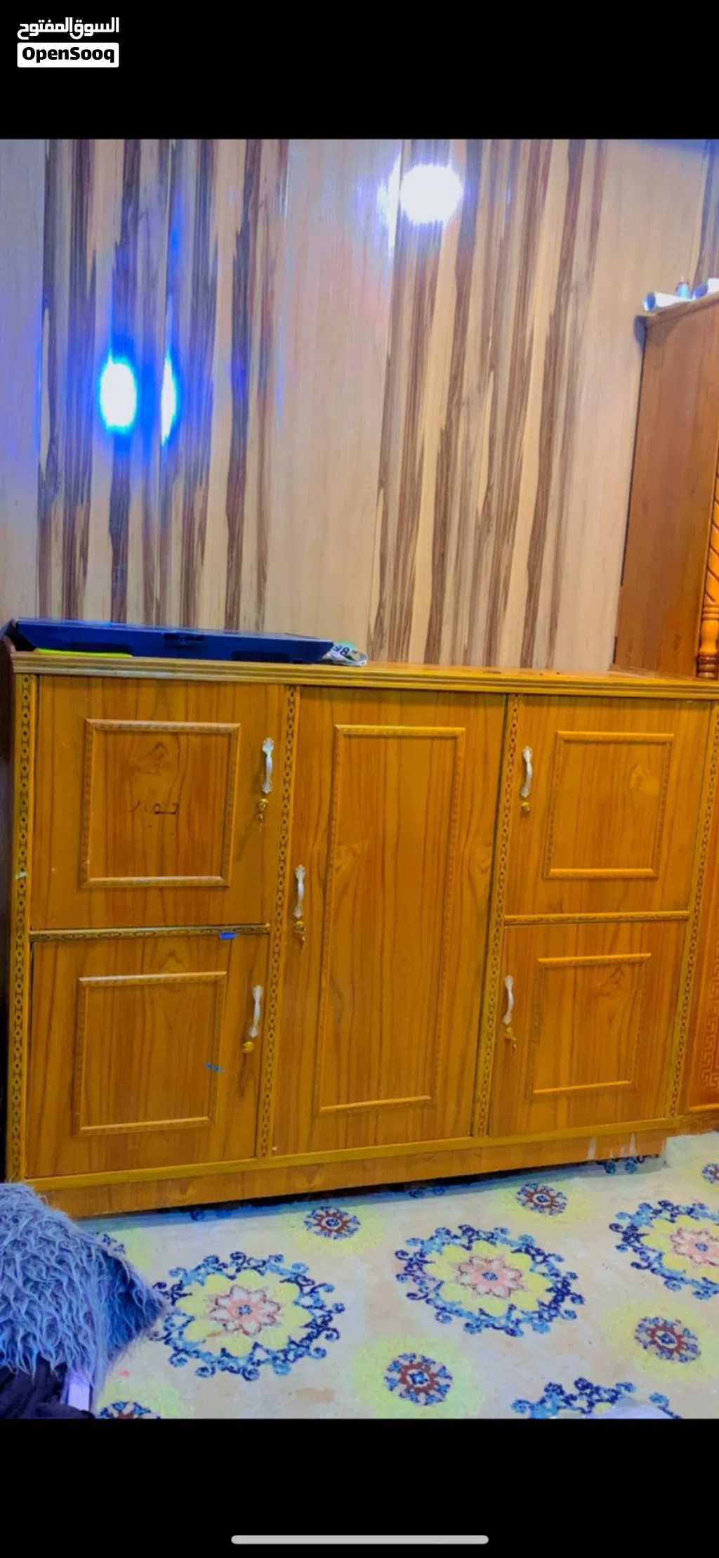 بوفيه جديده للبيع مصار هواي مشتريته اخذته 150 اريده 110 وبيها مجال وجربايه هم هي ودوشك ب30 بيها مجال