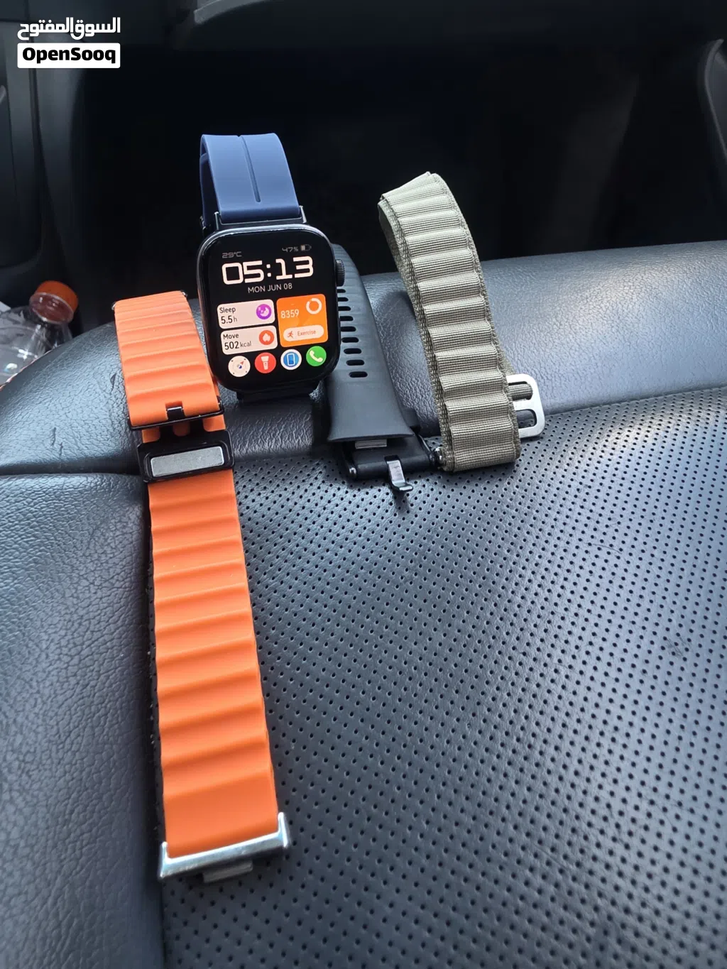 ساعة هواوي watch fit 3 مع كرتونتها وكامل ملحقاتها
