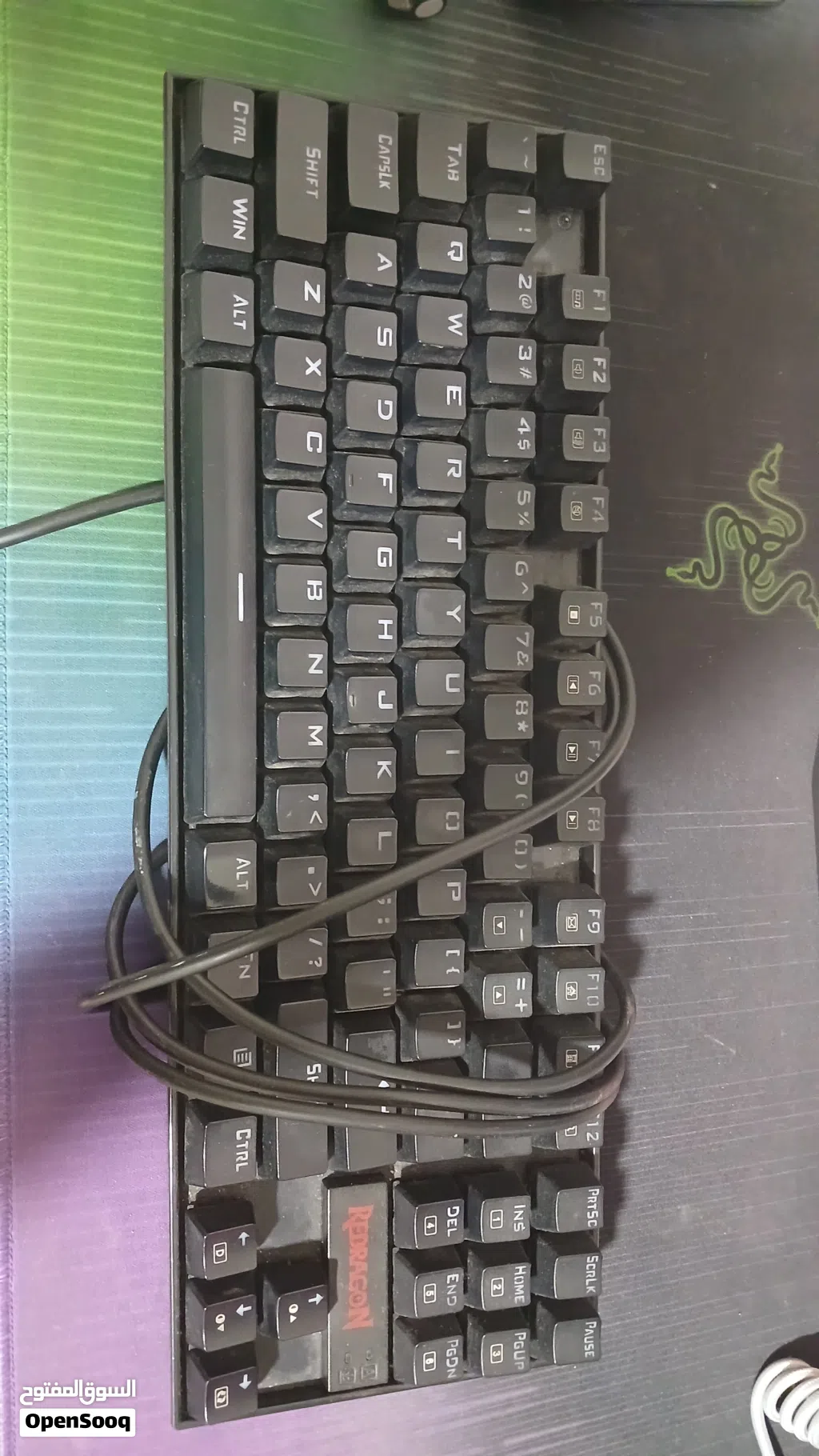 Keyboard readragon k522 blue switch للبيع ب 15 أو للبدل ..................................