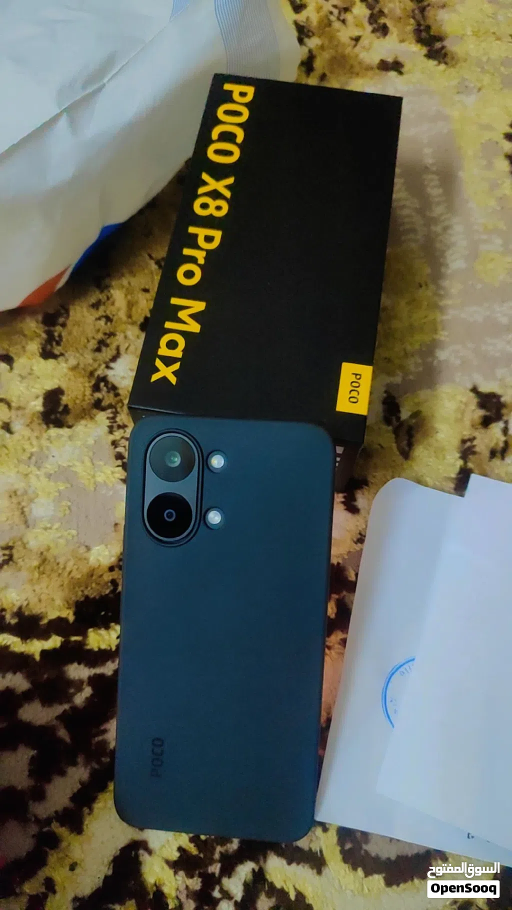 POCO X8 Pro Max(512)بوكو اكس 8 بروماكس جديد