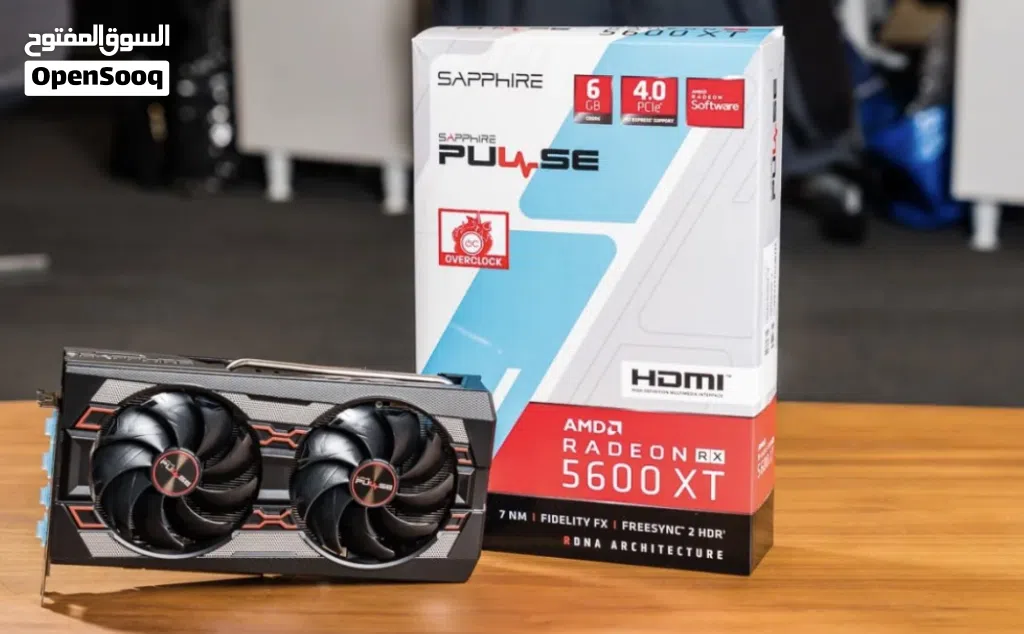 فرصة لعشاق القيمنق: كرت Sapphire RX 5600 XT بحالة ممتازة وسعر لقطة!