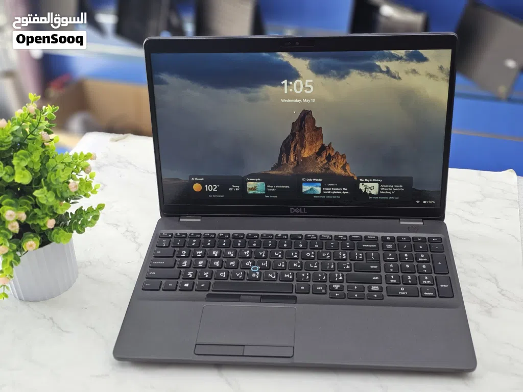 Dell Latitude 5501 Core i7 Processor 9th Generation 8gb Ram 256gb Ssd 15.6 Inch Display Screen