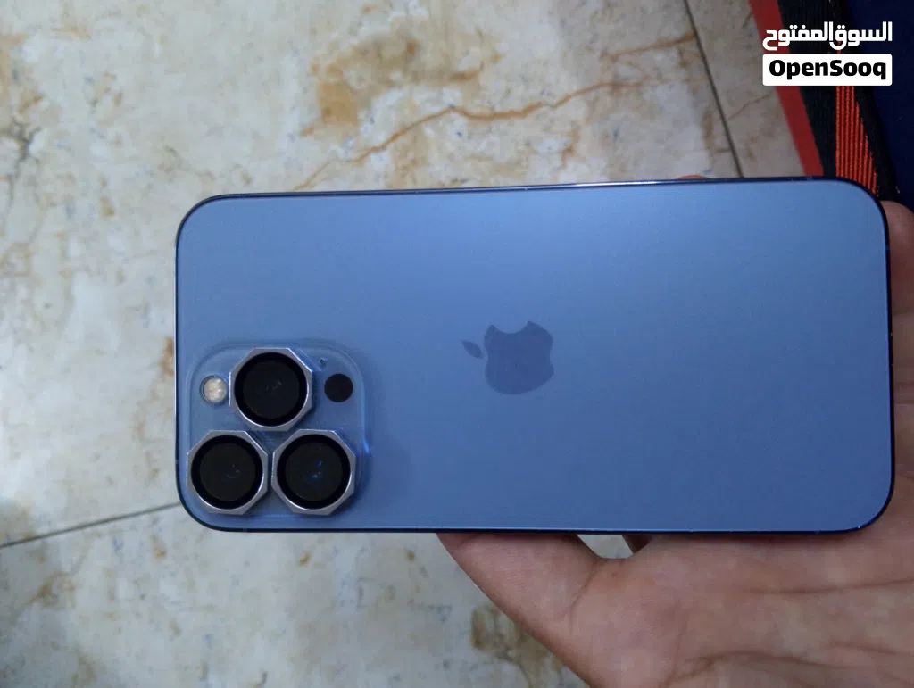 ايفون 13 برو امريكي مستعمل نضيف لون بحري