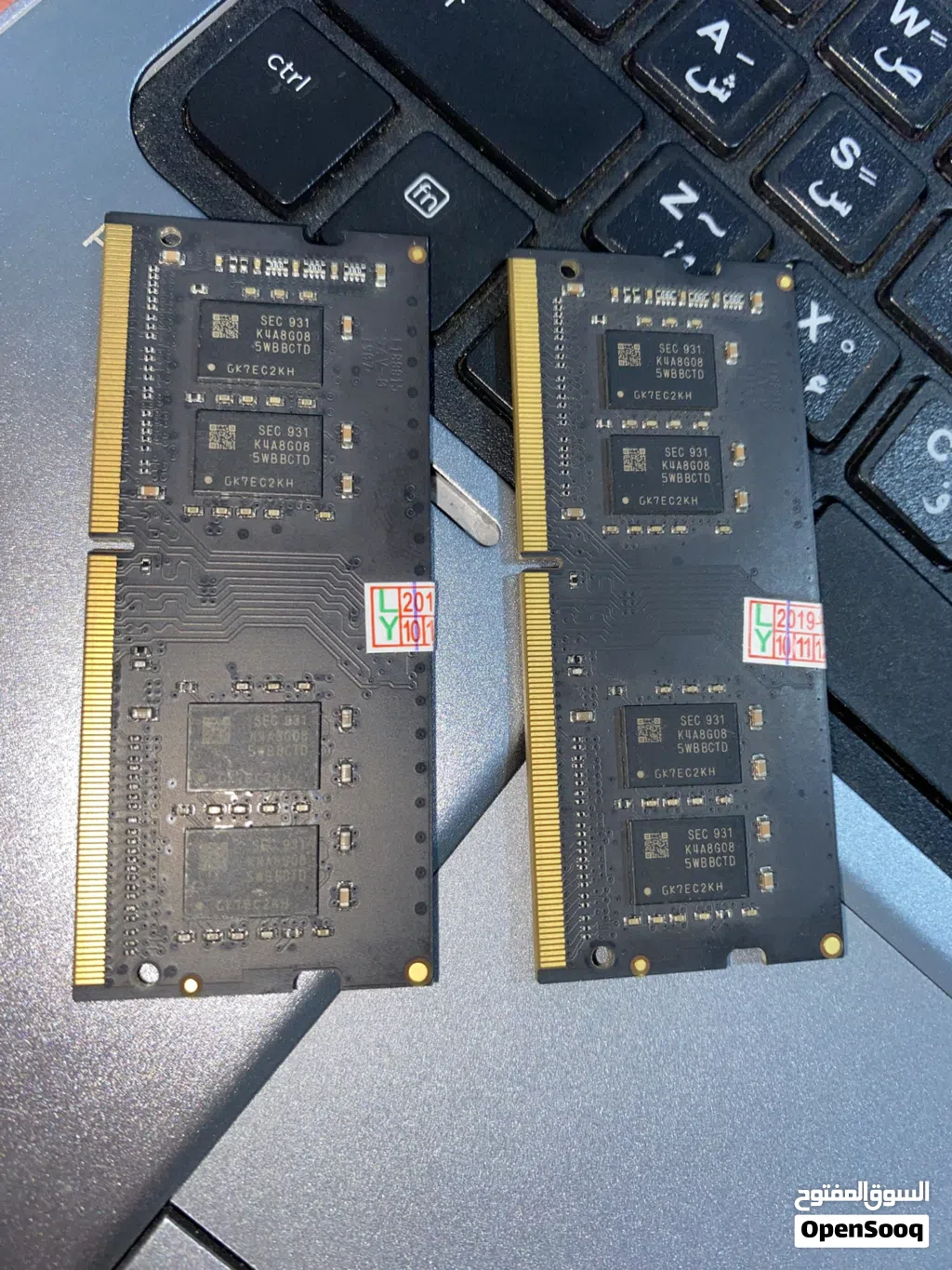 رامات لابتوب ddr4 8*2