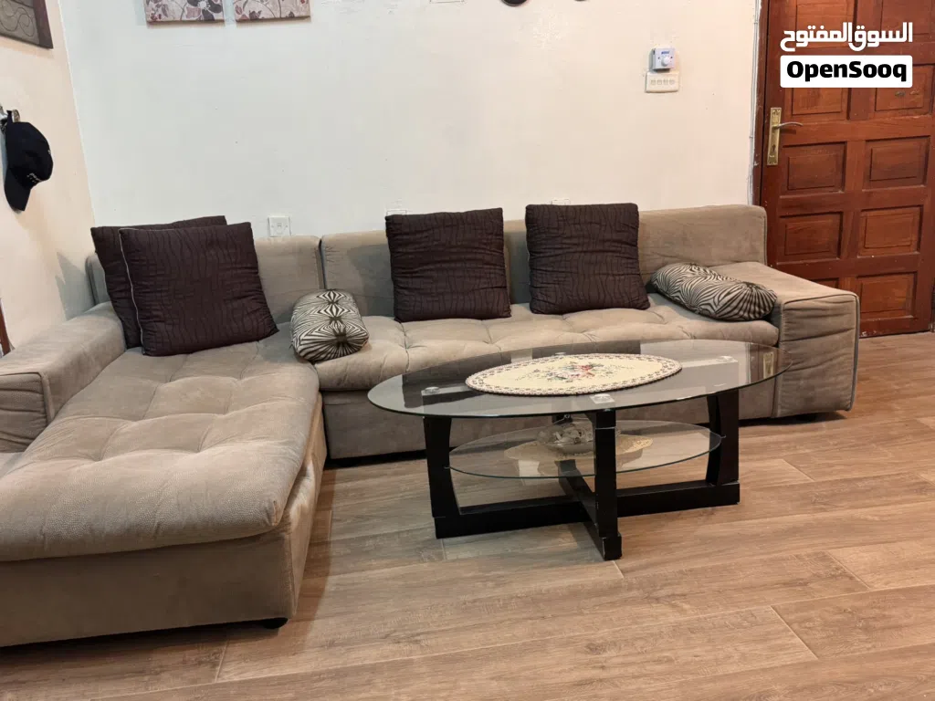 L shaped Living Room Sofa from Safat Home used.