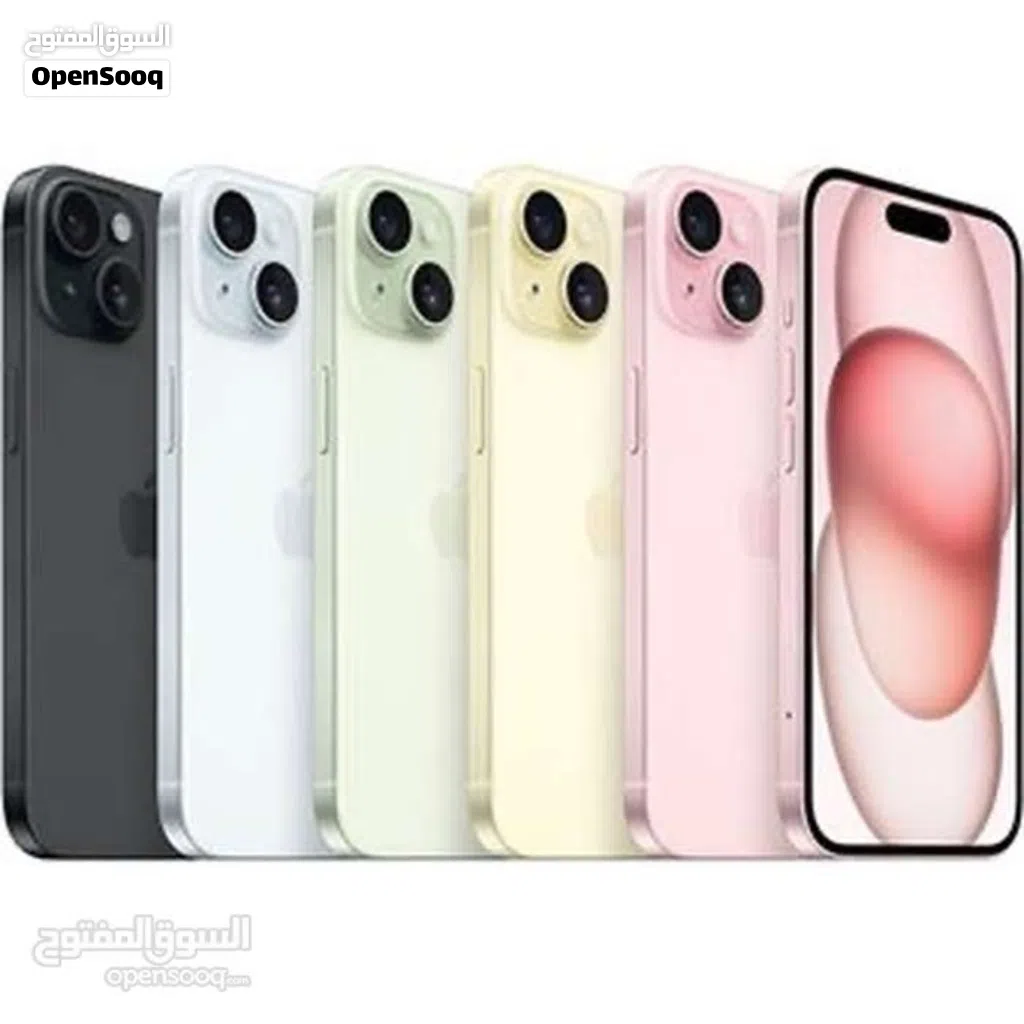 IPhone 15 جديد كفالة الشرق الاوسط بسعر مميز