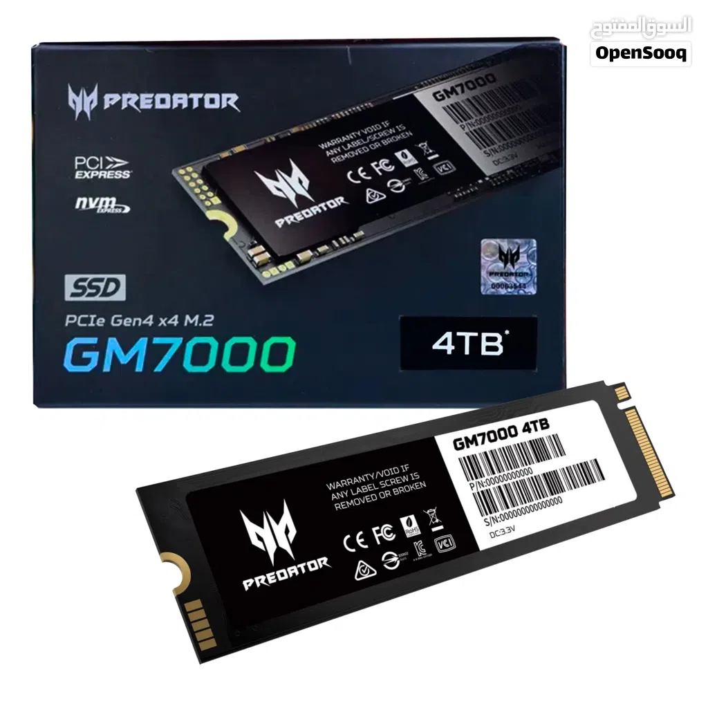 Acer predetor gm7000 nvme ssd 4tb