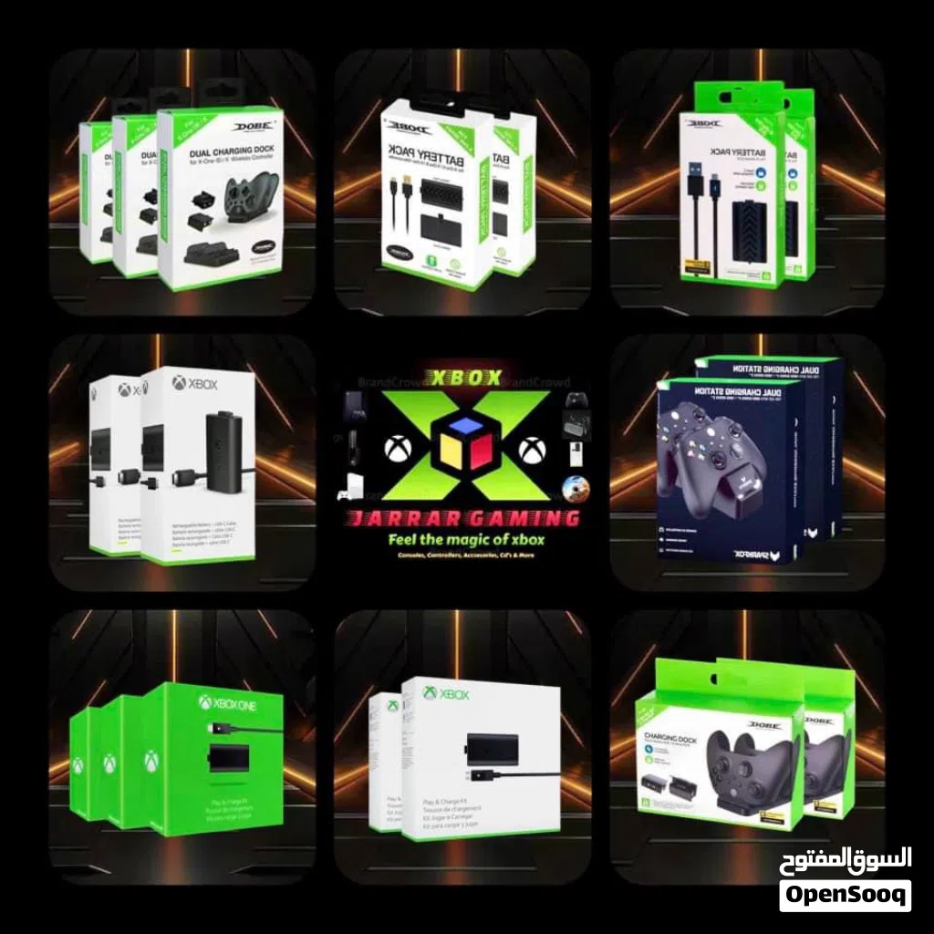 Xbox series x/s & one x/s Rechargeable Battery’s بطاريات شحن ايادي تحكم اكس بوكس سيريس & ون