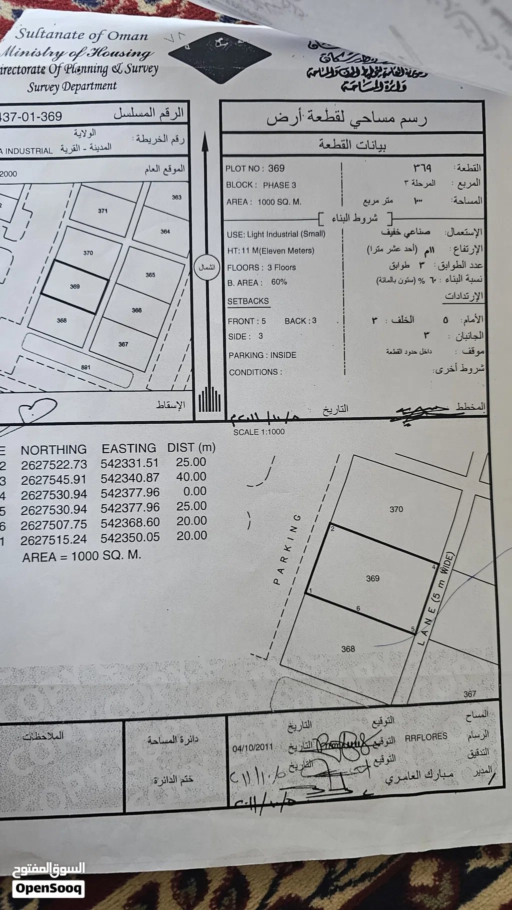 ارض صناعيه السويق البطحاء المرحله الثالثه خط اول
